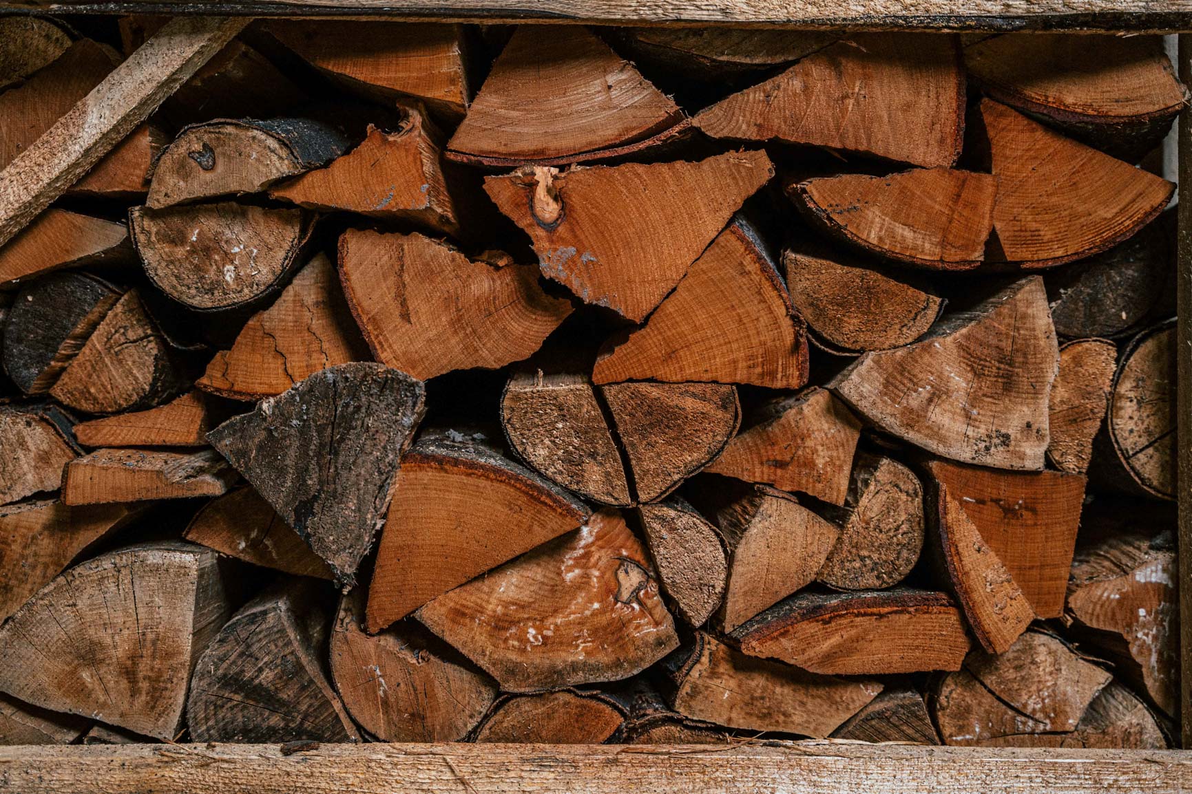 Brennholz frontal - Holzflix -Der Brennholz Shop