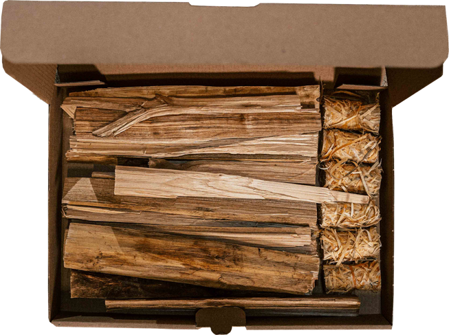 Brennholz Box von Holzflix - Holzflix -Der Brennholz Shop